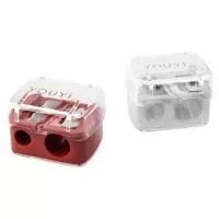 Точилка для карандашей Nilai двойная (04 Красная) Точилка для карандашей Nilai двойная (04 Красная)