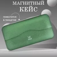 Магнитный кейс для 6 пинцетов Le Maitre Tissue Emerald Магнитный кейс для 6 пинцетов Le Maitre Tissue Emerald