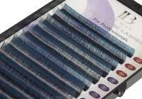 Ресницы двухтоновые, омбре I-Beauty (Ай бьюти), Синие Ресницы двухтоновые, омбре I-Beauty (Ай бьюти), Синие