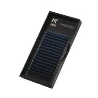 Омбре ресницы МАК (Blue) МИКC (16 линий)