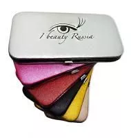 Магнитный чехол I-Beauty (Ай бьюти) для трех пинцетов, бежевый Магнитный чехол I-Beauty (Ай бьюти) для трех пинцетов, бежевый