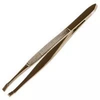 Пинцет для бровей Gold прямой Irisk (Ириск) Пинцет для бровей Gold прямой Irisk (Ириск)